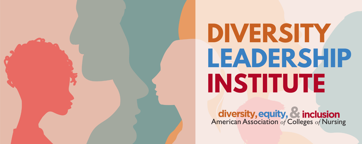 silhouettes of profile faces - Diversity Leadership Institute - diversity, equity & inclusion - American Association of Colleges of Nursing