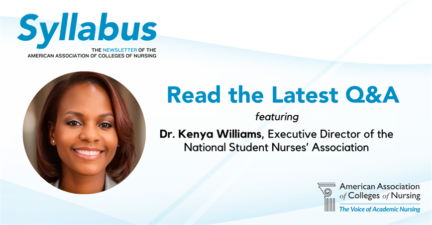 Inside Syllabus: Q&A with Kenya Williams, Executive Director, National Student Nurses’ Association