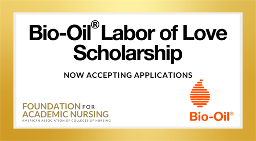 AACN and Bio-Oil® Launch New Scholarship to Support Nursing Students
