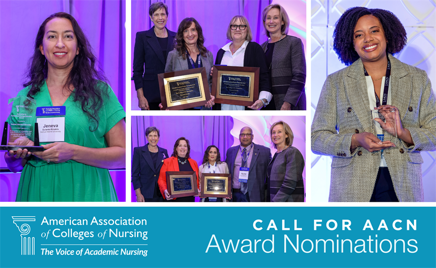 Call for AACN Awards: Celebrating Innovation and Excellence in Academic Nursing