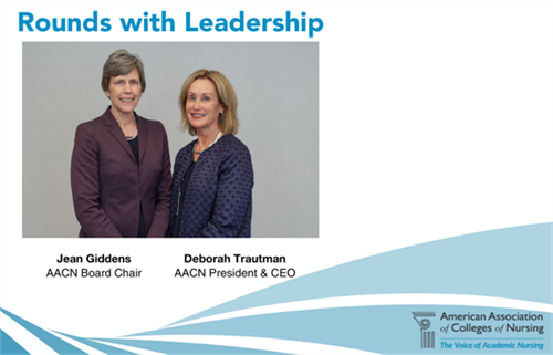 Rounds with Leadership: Monitoring Trends in Academic Nursing