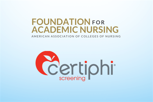 AACN and Certiphi Screening Launch New Scholarship Program for Pre-Licensure Nursing Students