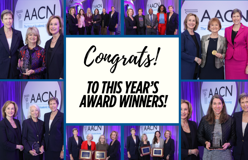 Excellence in Nursing Education, Research, and Practice Celebrated at AACN’s Academic Nursing Leadership Conference