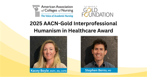 TalkVermont Leaders Win 2025 AACN-Gold Interprofessional Humanism in Healthcare Award