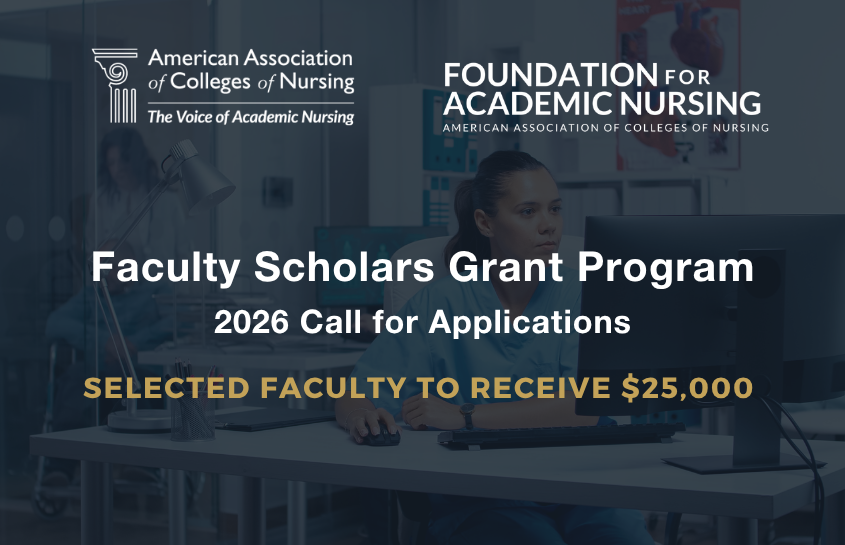 Now Accepting Proposals: AACN Faculty Scholars Grant