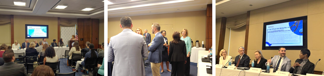 Members of congressional briefing