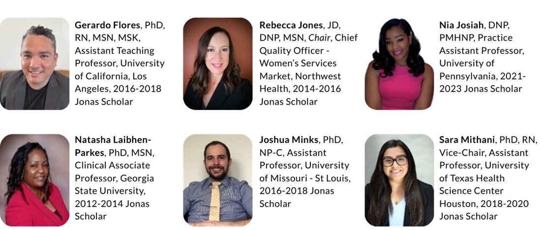 Jonas Scholar Alumni Council members