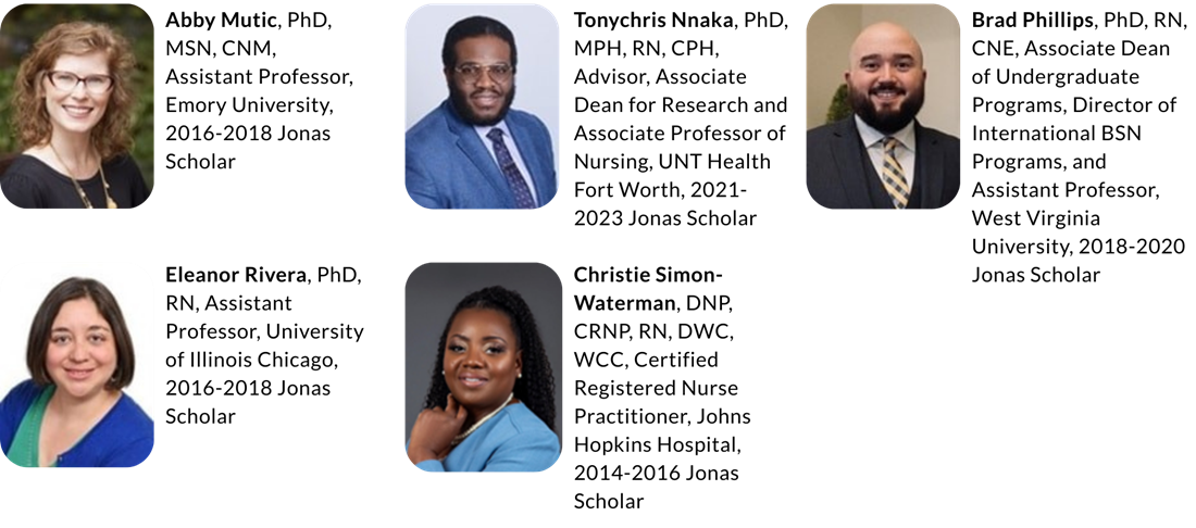 Jonas Scholar Alumni Council members