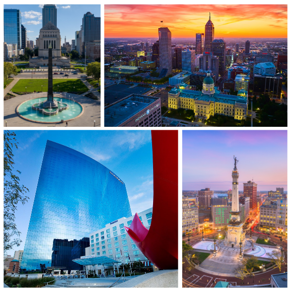 Photo collage of Indianapolis