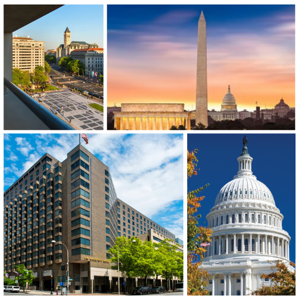 Photo collage of DC