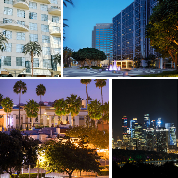 Photo collage of California