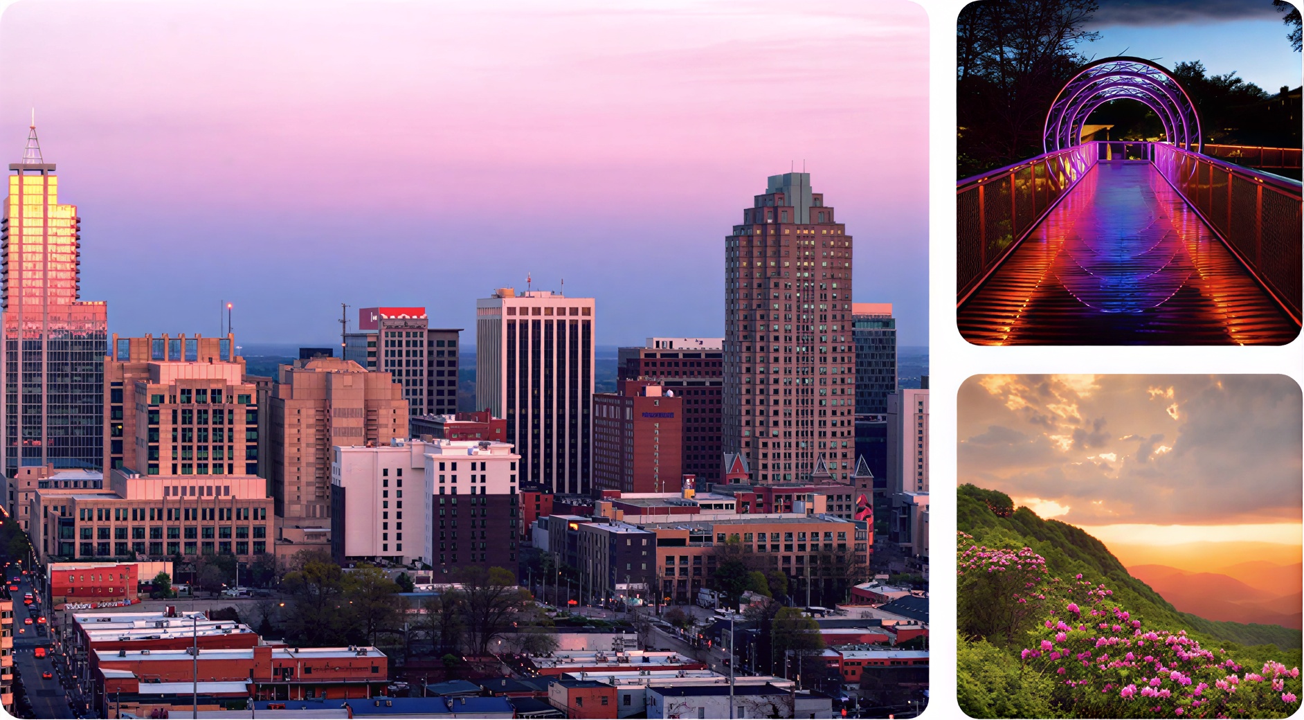 Collage of Charlotte, North Carolina