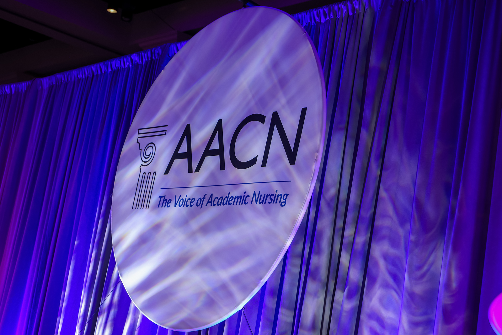 Academic nursing leaders collaborating at a conference