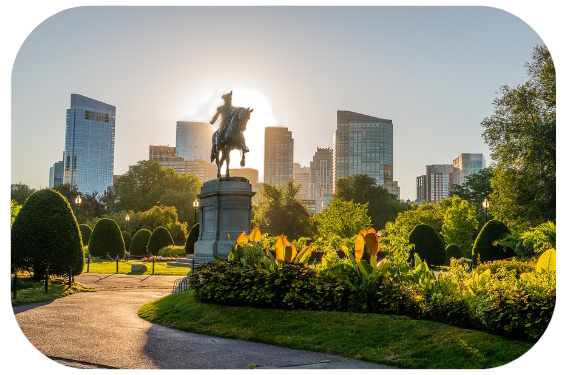 Photo of statue in Boston