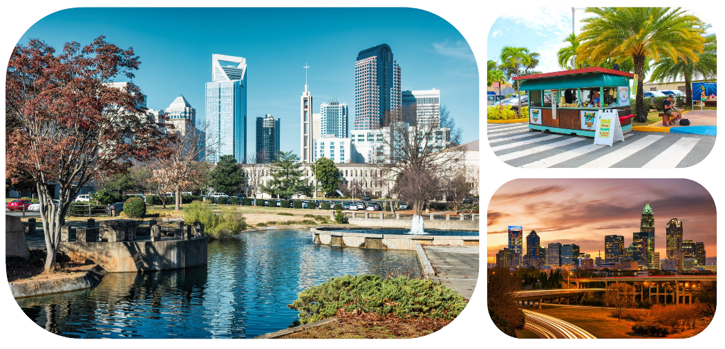 Collage of Charlotte, North Carolina