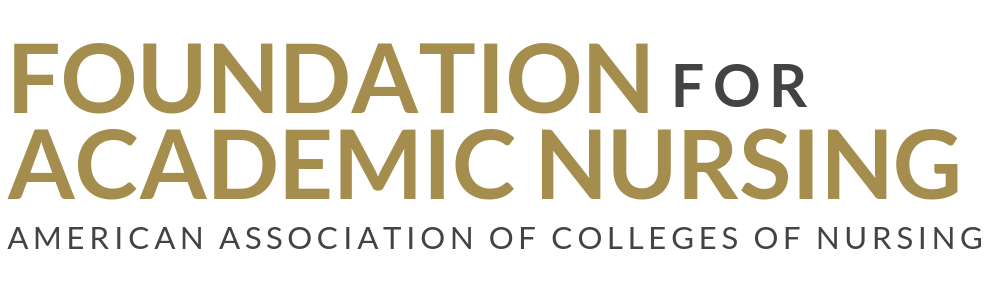 Logo: Foundation for Academic Nursing, American Association of Colleges of Nursing