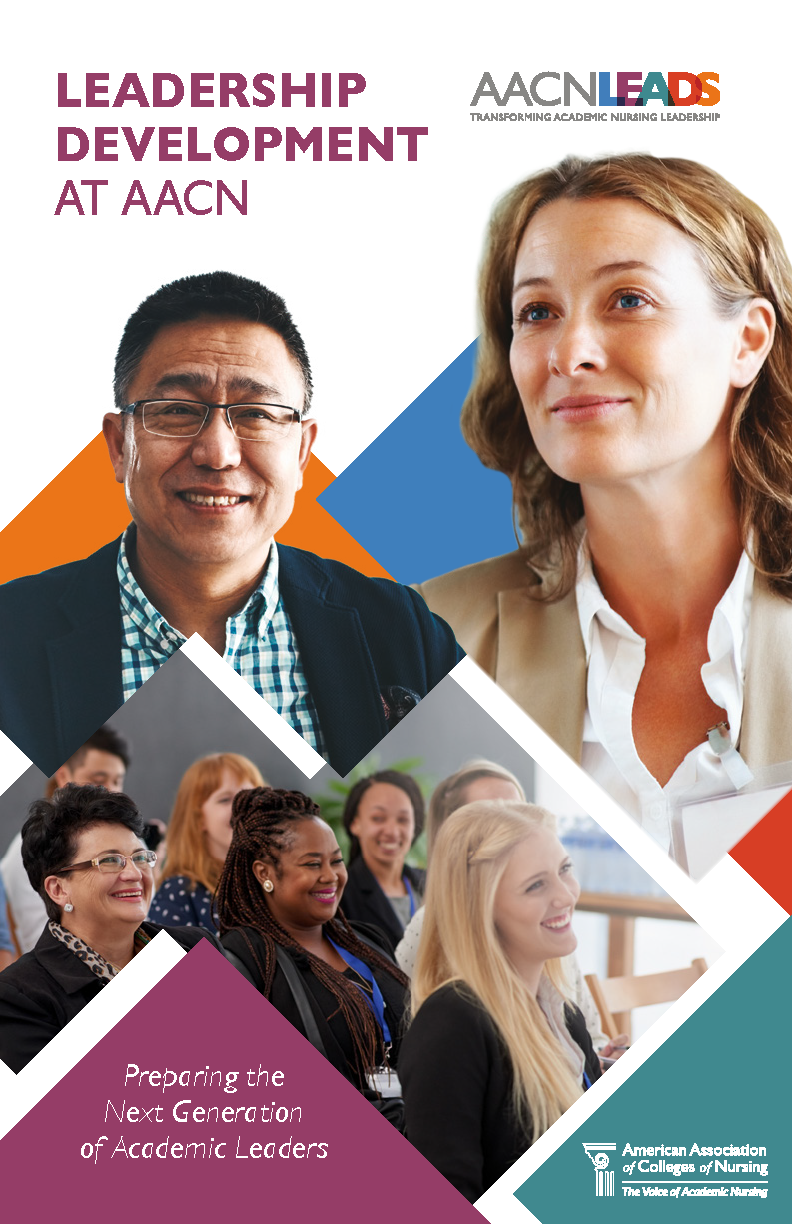 Cover of brochure for leadership development