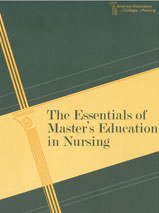 Cover of 2006 Essentials of masters Education in nursing