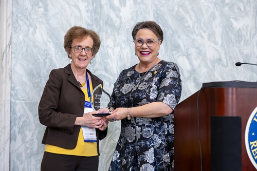From left to right: Award Winner Dr. Sherrill Smith, Representative Harriet Hageman (WY-At-Large)