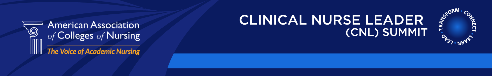 american association of colleges of nursing | the voice of academic nursing |CNL Summit | Transform. connect. learn. lead