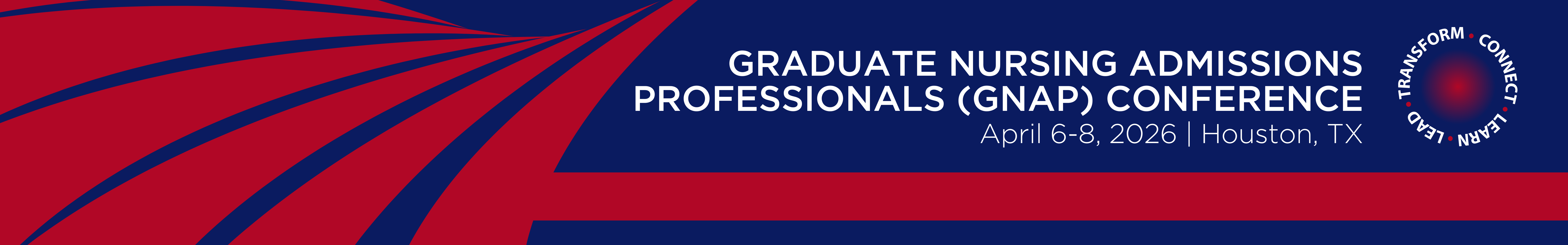 American association of colleges of nursing | graduate nursing admissions professionals (gnap) conference | April 10-12, 2023 | Nashville, TN