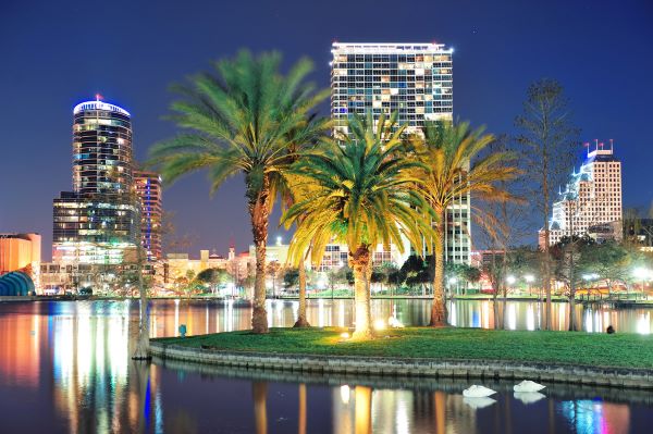 image lake in downtown orlando